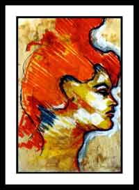 Womans head